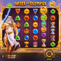 HugoBets - Gates of Olympus Slot - Mythologische Avonturen